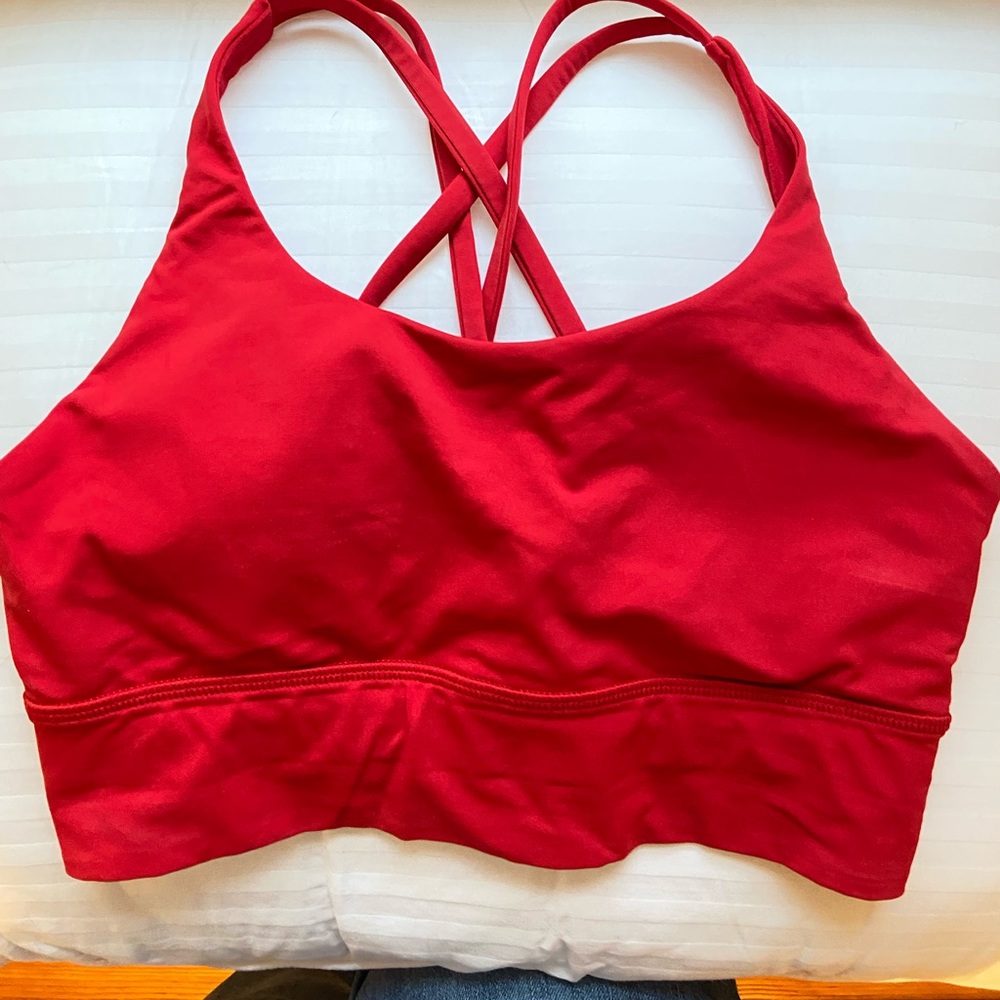 Lululemon long line medium support sports bra